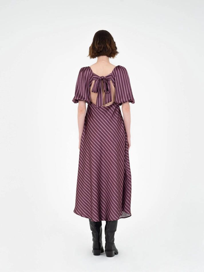 100% Silk Midi Dress