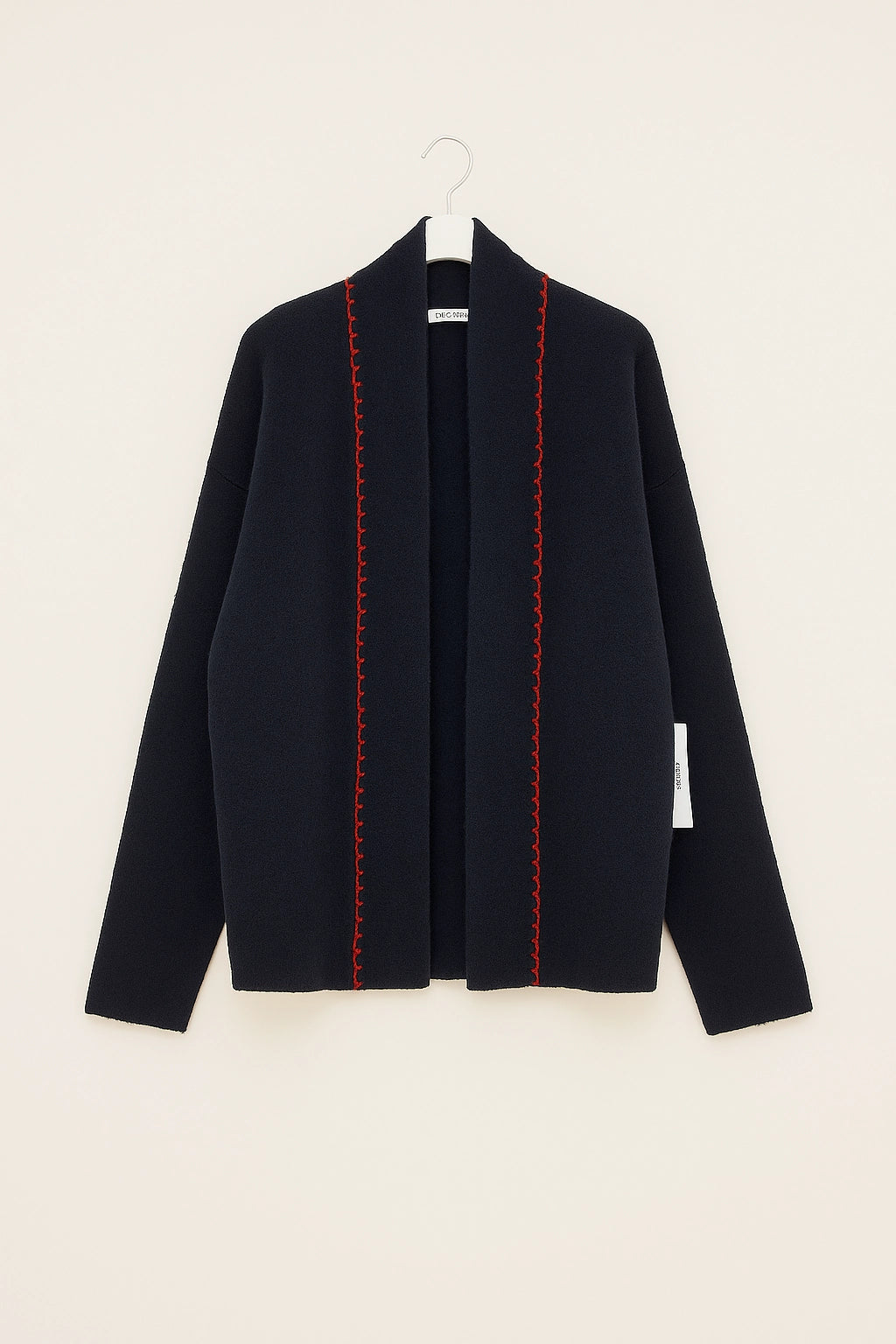 Dalmatian Flat White California Cardigan