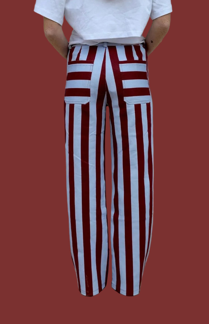Valeria Striped Jeans